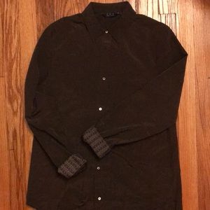 Zoa New York Blouse with Patterned cuffs